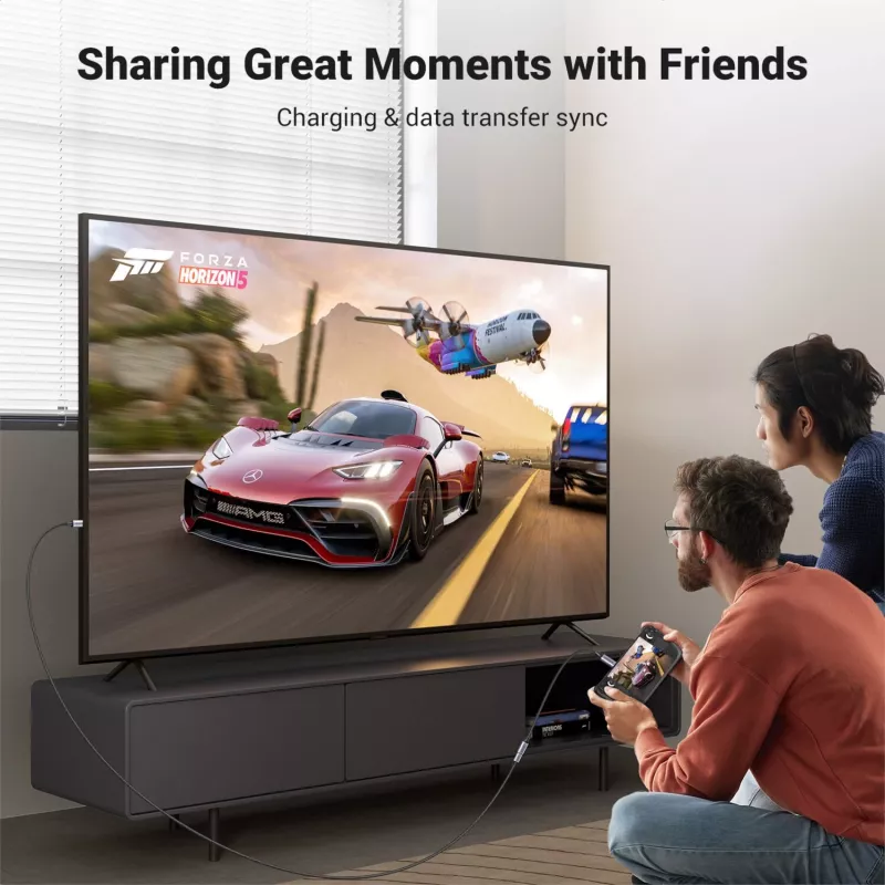 UGREEN USB-C 3.1 jatkokaapeli 1m – 100W PD, 10Gbps, 4K video