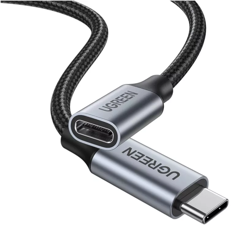 UGREEN USB-C 3.1 jatkokaapeli 1m – 100W PD, 10Gbps, 4K video