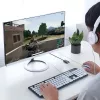 UGREEN USB 3,5 mm ulkoinen stereoäänisovitin - musta