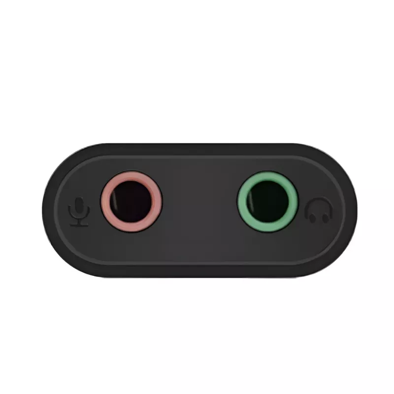 UGREEN USB 3,5 mm ulkoinen stereoäänisovitin - musta