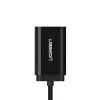 UGREEN USB 3,5 mm ulkoinen stereoäänisovitin - musta
