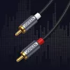 UGREEN USB Type-C - 2RCA -audiokaapeli 1,5 m harmaa (20193 CM451)