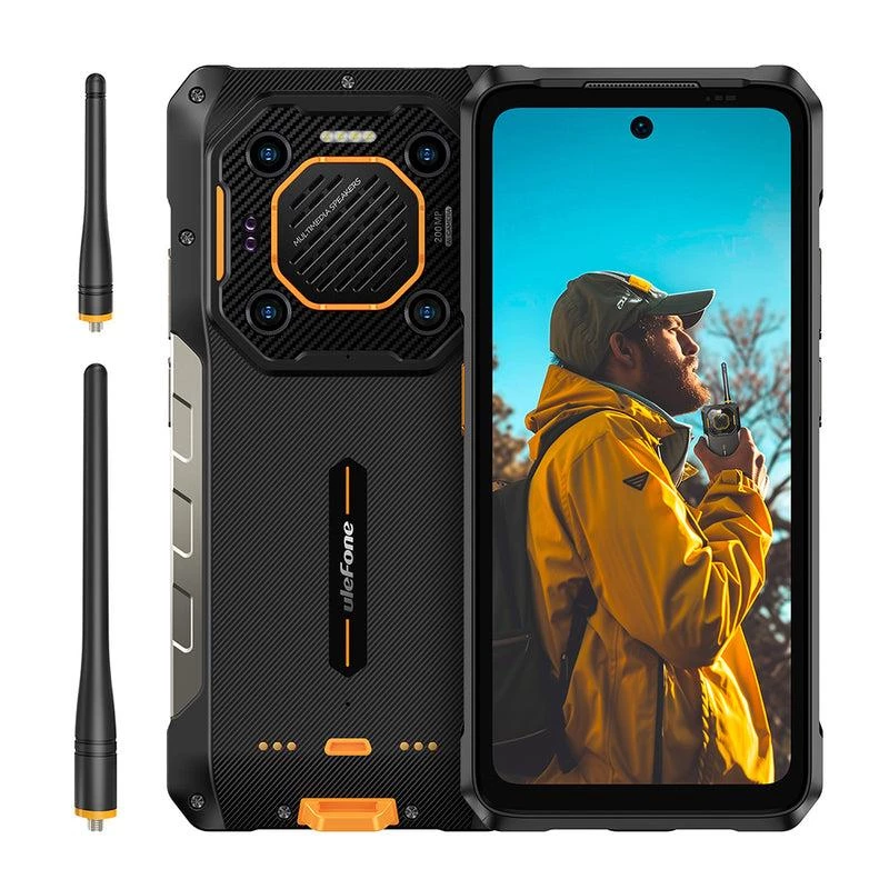 ULEFONE ARMOR 26 ULTRA (Walkie Talkie -versio) 5G 12/512GB musta