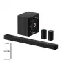 ULTIMEA Ultima Skywave X60 -soundbar 2.1 kanavaa 120W Bluetooth 5.0 HDMI ARC musta