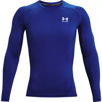Under Armour HG Armour Comp LS miesten kompressiopitkähihainen Royal Blue