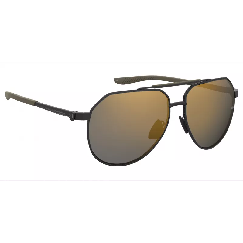 Under Armour Honcho 3.0 miesten aurinkolasit UAHONCHOG3OLG mattamusta/harmaa 60/17/140 mm
