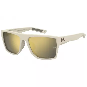 Under Armour Launch miesten aurinkolasit - mattamusta kehys, savunharmaat linssit - 57 mm linssin leveys