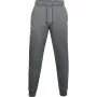 Under Armour miesten Rival Fleece 3Logo verryttelyhousut Pitch Gray Light Heather / Black koko S