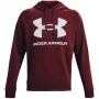 Under Armour miesten Rival Fleece Big Logo HD collegepaita Barn Red