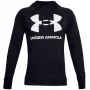 Under Armour miesten Rival Fleece Big Logo HD collegepaita musta 1357093 001