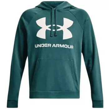 Under Armour miesten Rival Fleece Big Logo huppari Marine OD Green