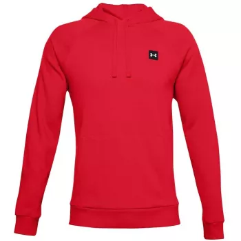 Under Armour miesten Rival Fleece huppari punainen 1357092 600