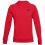 Under Armour miesten Rival Fleece huppari punainen 1357092 600