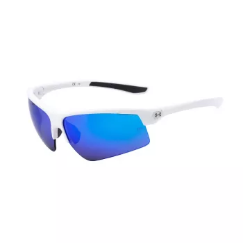 Under Armour UA Clutch aurinkolasit - miesten urheilu wrap-around - musta kehys smoke-linssi 71/09/130 mm