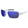 Under Armour UARECON6HTG47 miesten aurinkolasit - suorakaiteen muotoiset, wrap-around, vihreät linssit, havanna-kehys