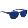 Under Armour unisex UASKYLAROXZF3 -aurinkolasit - Satin Black -kehykset, harmaat polarisoidut linssit, 53/17/140 mm