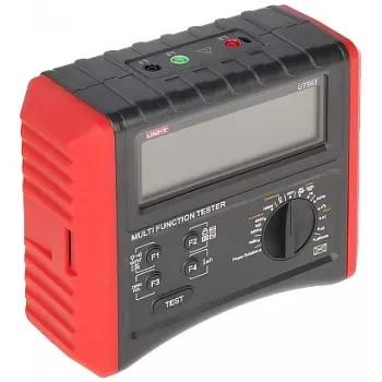 UNI-T UT-593 monitoiminen asennustesteri RCD-, silmukka-, eristys- ja jatkuvuustestauksella
