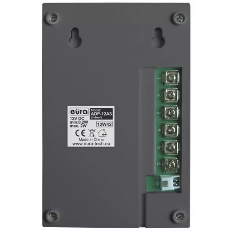 UNIFON EURA ADA-12A3 analoginen ovipuhelinkäsilaite valkoinen
