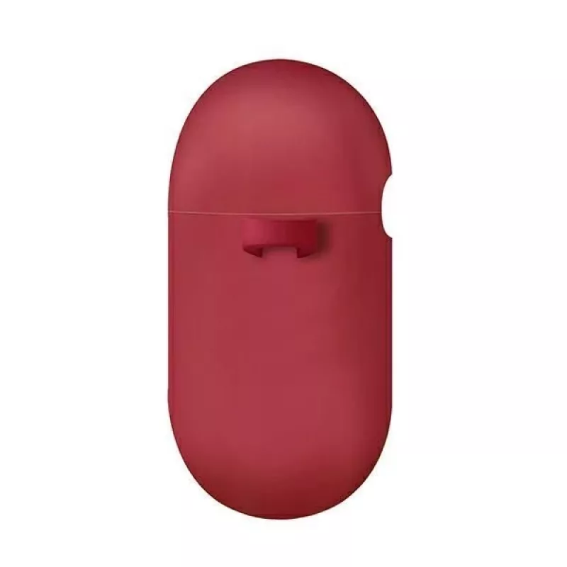 Uniq Nexo -kotelo AirPods 3 + silikonikorvakoukut - punainen