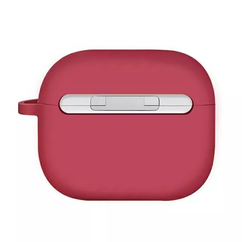Uniq Nexo -kotelo AirPods 3 + silikonikorvakoukut - punainen