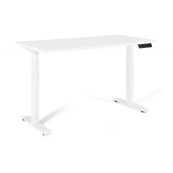 UNIQUE ACTIVE I sähköinen työpöytä 160x70 cm valkoinen