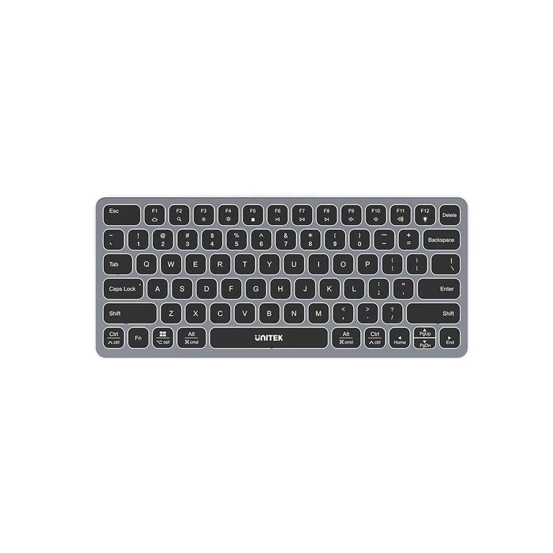 Unitek 9-in-1 USB-C-keskitin HDMI 4K PD 100W näppäimistö