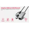 UNITEK USB-A/C 3.1 Gen 1 - RJ45 2.5 Gigabit Ethernet -sovitin U1313C