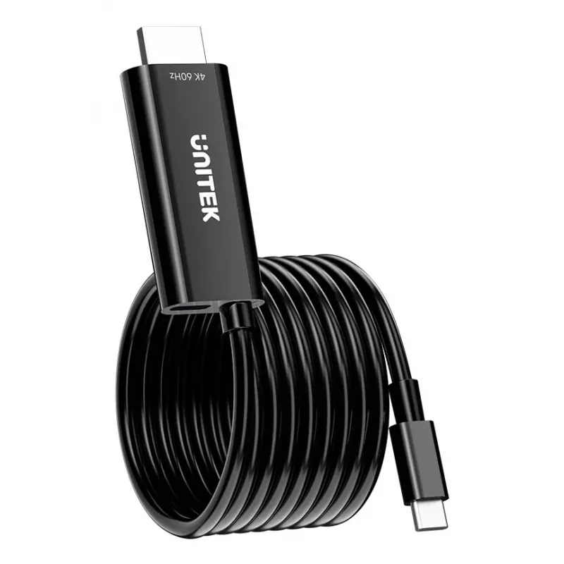 UNITEK USB-C - HDMI 4K@60Hz kaapeli USB-C PD 100W