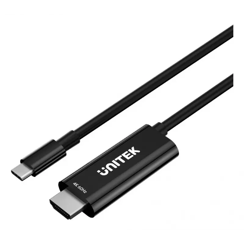 UNITEK USB-C - HDMI 4K@60Hz kaapeli USB-C PD 100W