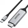 UNITEK V1423A USB-C - HDMI 4K 60Hz kaapeli 1,8m