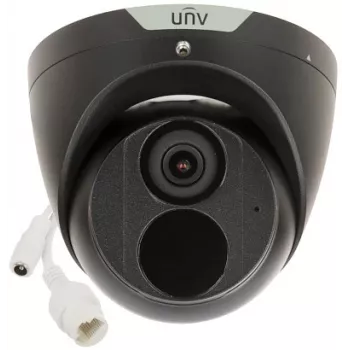UNIVIEW IPC3614SS-ADF28KM-I0-BLACK 4MP IR-kupukamera, 2,8 mm, musta