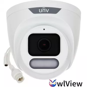 UNIVIEW IPC3628LE-ADF40K-WP 8MP turret IP-kamera 4mm objektiivilla, PoE, IR 40m, IP67, IK10