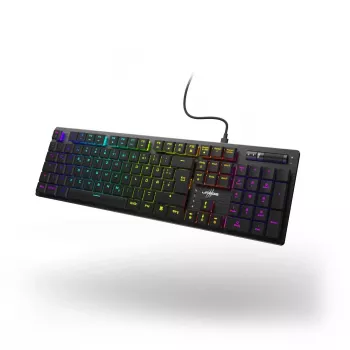 uRage Exodus 910 Low Profile pelinäppäimistö QWERTZ DE musta 00217834