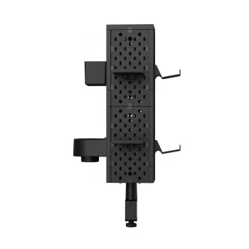 uRage Pegboard modulaarinen pelitarvikkeiden järjestelysarja, seinä- tai pöytäasennus, musta (00186081)