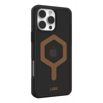 Urban Armor Gear Plyo kotelo Samsung Galaxy S23 Ultra - musta/pronssi