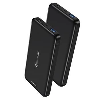 USAMS Universal US-CD92 QC3.0 varavirtalähde 10000 mAh musta