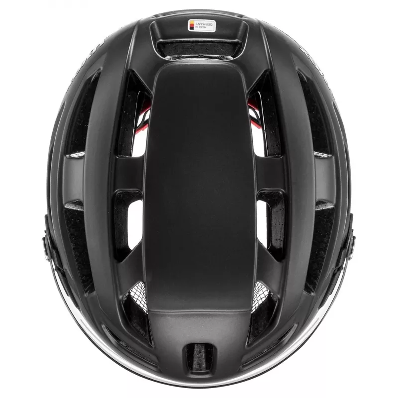 UVEX Finale Visor pyöräilykypärä 56-61 cm, musta matt