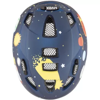 UVEX Kid 2 CC pyöräilykypärä Dark Blue Rocket 46-52 cm