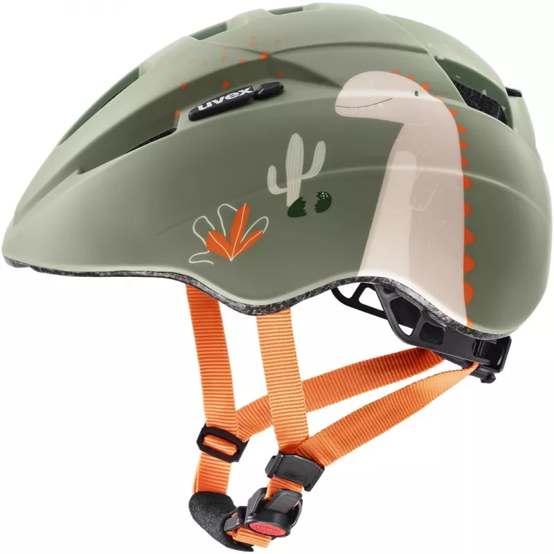 UVEX Kid 2 CC lasten pyöräilykypärä 46-52 cm, salviinvihreä