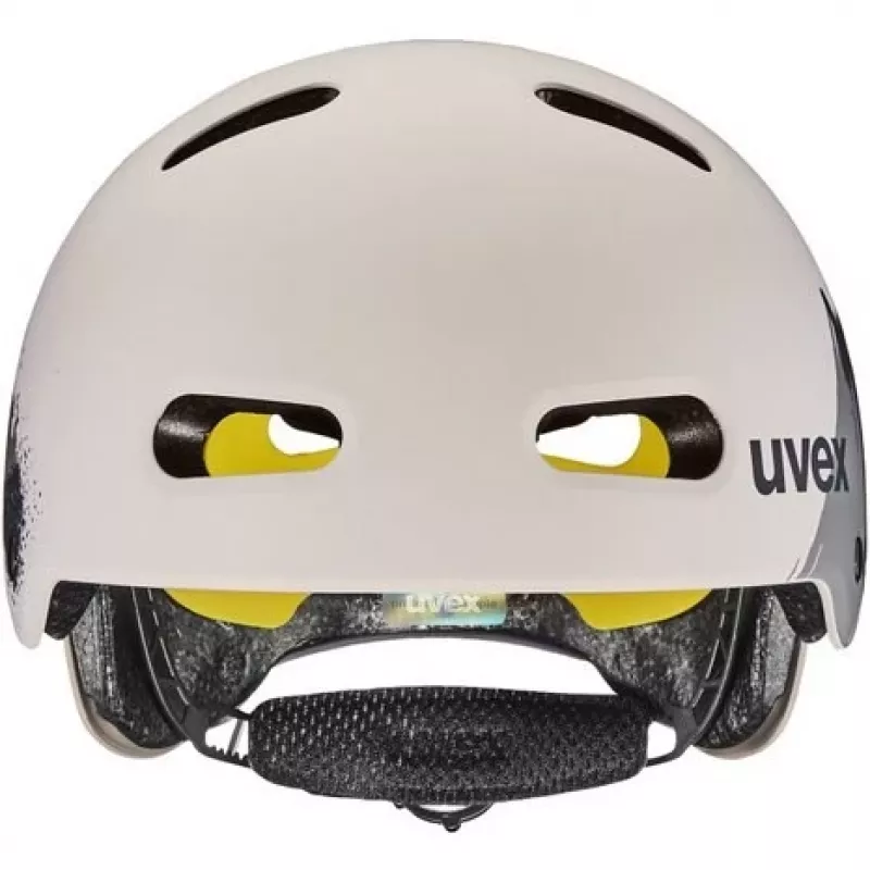 UVEX Kid 4 Style MIPS lasten pyöräilykypärä, Dirt Warm Grey