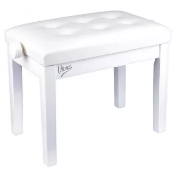 V-TONE BENCH 1 WH pianotuoli valkoinen