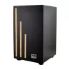 V-TONE CJ 10 Cajon String Drum Case SE - musta, kestävä nylon-cajonlaukku pehmustetulla kahvalla ja olkahihnalla