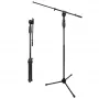 V-TONE DELUXE M1 Solo mikrofoniteline puomivarrella ja jalustalla, korkeussäädettävä 900-1600 mm, musta