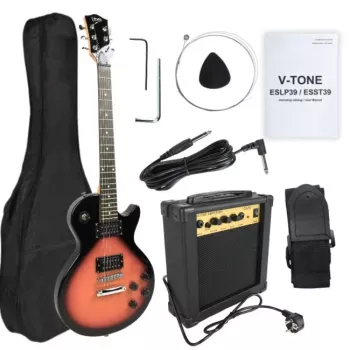 V-TONE ESLP39 SB sähkökitara Les Paul 4/4 Sunburst