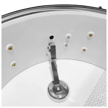 V-TONE MSD 14 Shoulder Walking Snare Drum 14 inch valkoinen
