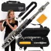V-TONE PICCOLO 1 piccolohuilu C-vireessä, ABS-hartsi, uushopea pääkappale, nikkelöidyt läpät, Böhm-järjestelmä, Split E, C-jalka, oppilasmalli, kovakotelo ja tarvikkeet