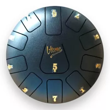 V-TONE VBJ 8-11 BK Steel Tongue Drum Tank Drum, 8 säveltä, 11