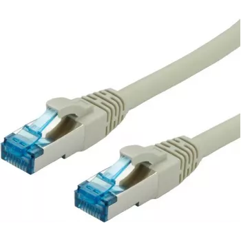 VALUE patch-kaapeli RJ-45 (M) - RJ-45 (M) 10 m SFTP PiMF CAT 6e valettu säikeinen harmaa
