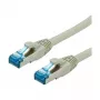 VALUE patch-kaapeli RJ-45 (M) - RJ-45 (M) 10 m SFTP PiMF CAT 6e valettu säikeinen harmaa