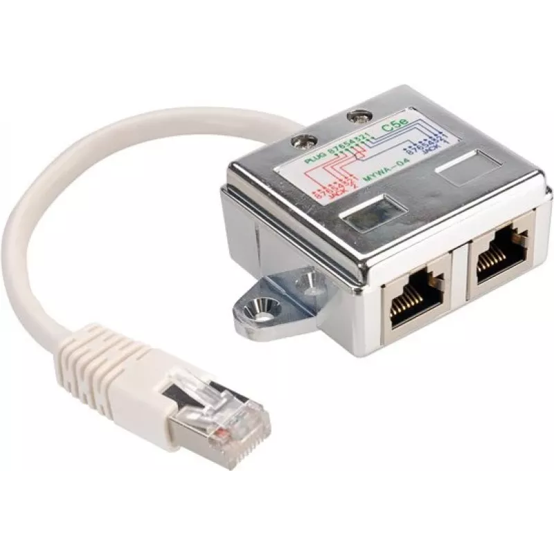 VALUE T-adapteri Cat.5e Class D STP